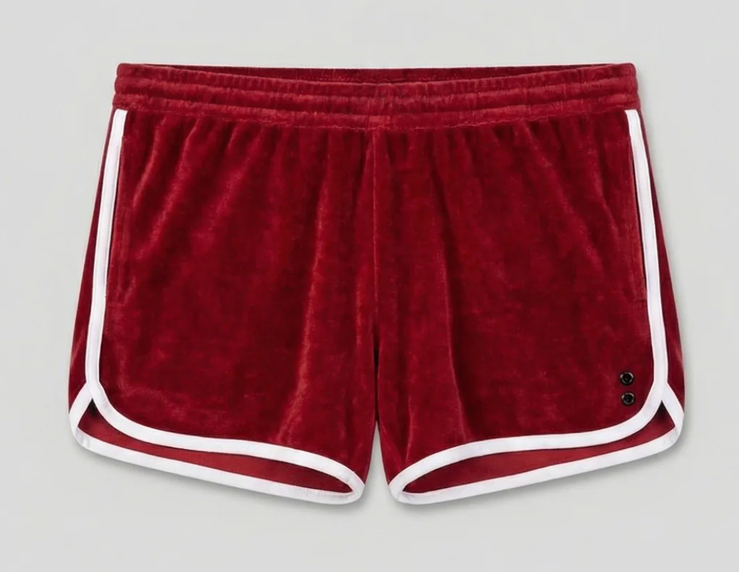 SHORT MARATHON EXERCISER TERRY, RED OR BLUE - RON DORFF