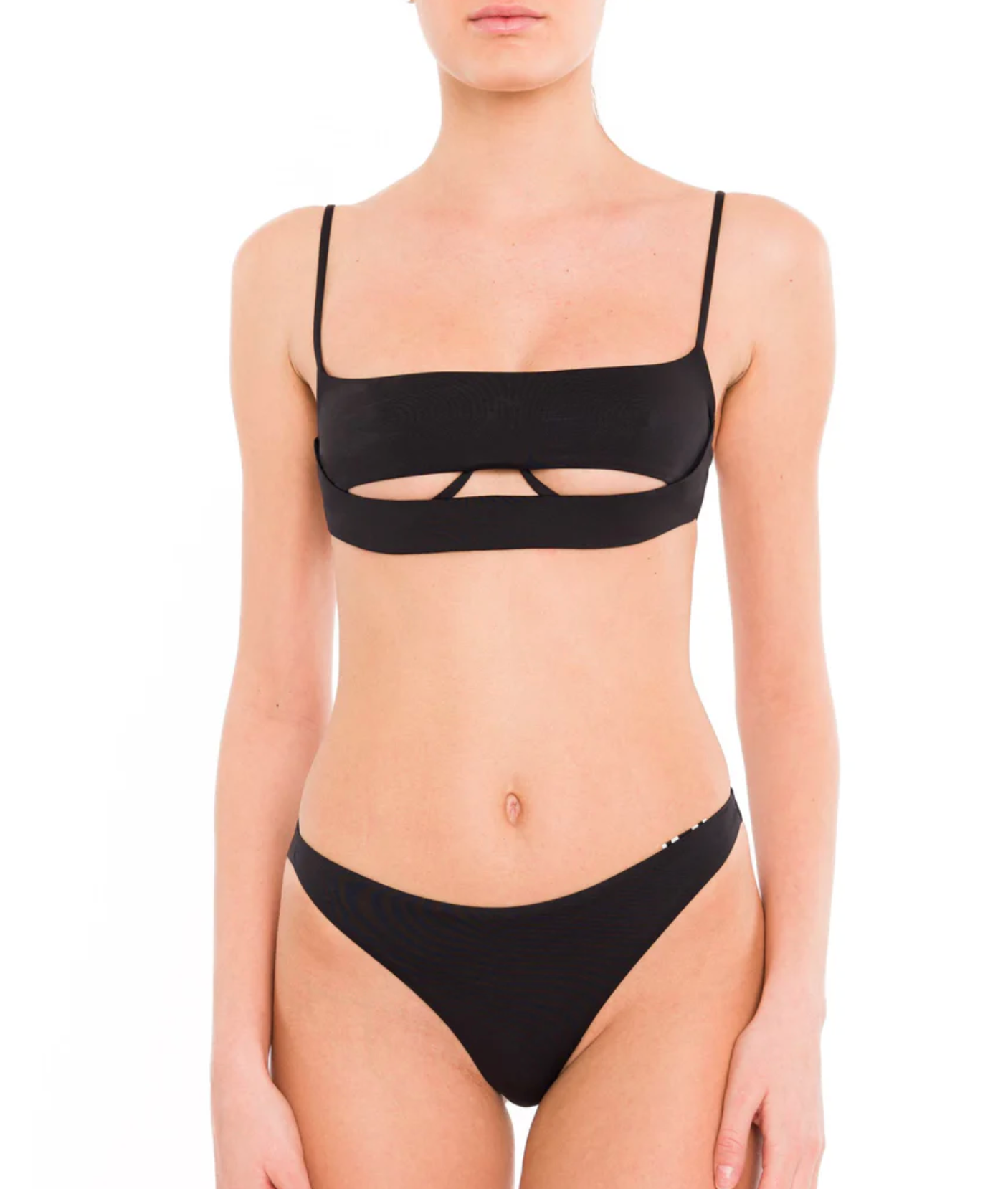 CRETA BIKINI SET (NOIR OU IVOIR) - DANWARD