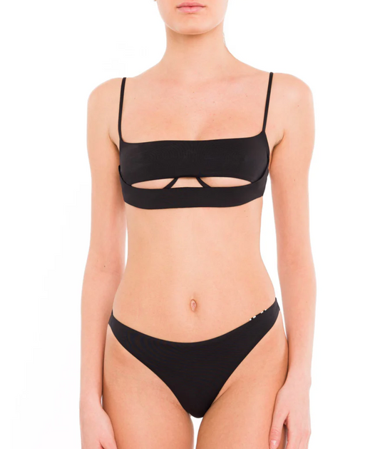 CRETA BIKINI SET (NOIR OU IVOIR) - DANWARD