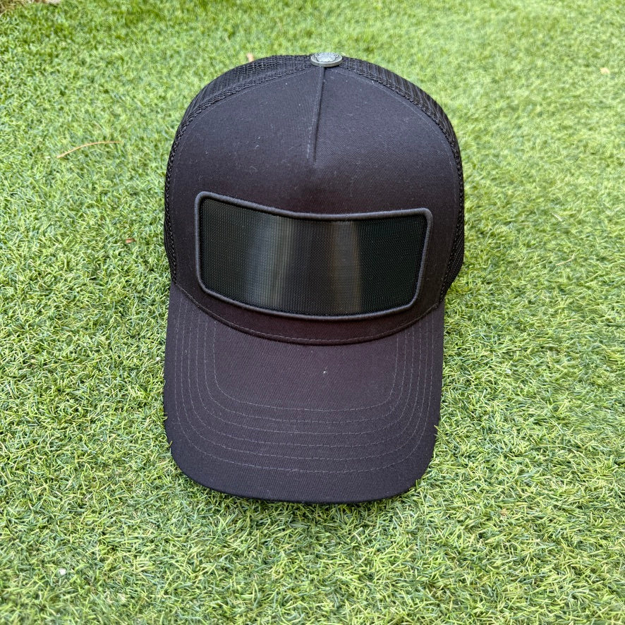 CAP TRUCKER NO PATCH BLACK X PASHA ST BARTH PREMIUM