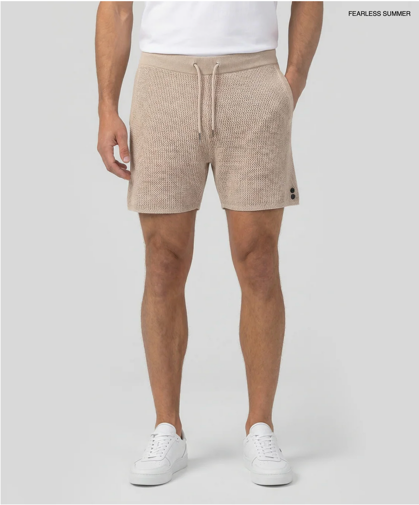 SHORT EN CROCHET DE COTON BIO - RON DORFF X BRIAN ATWOOD