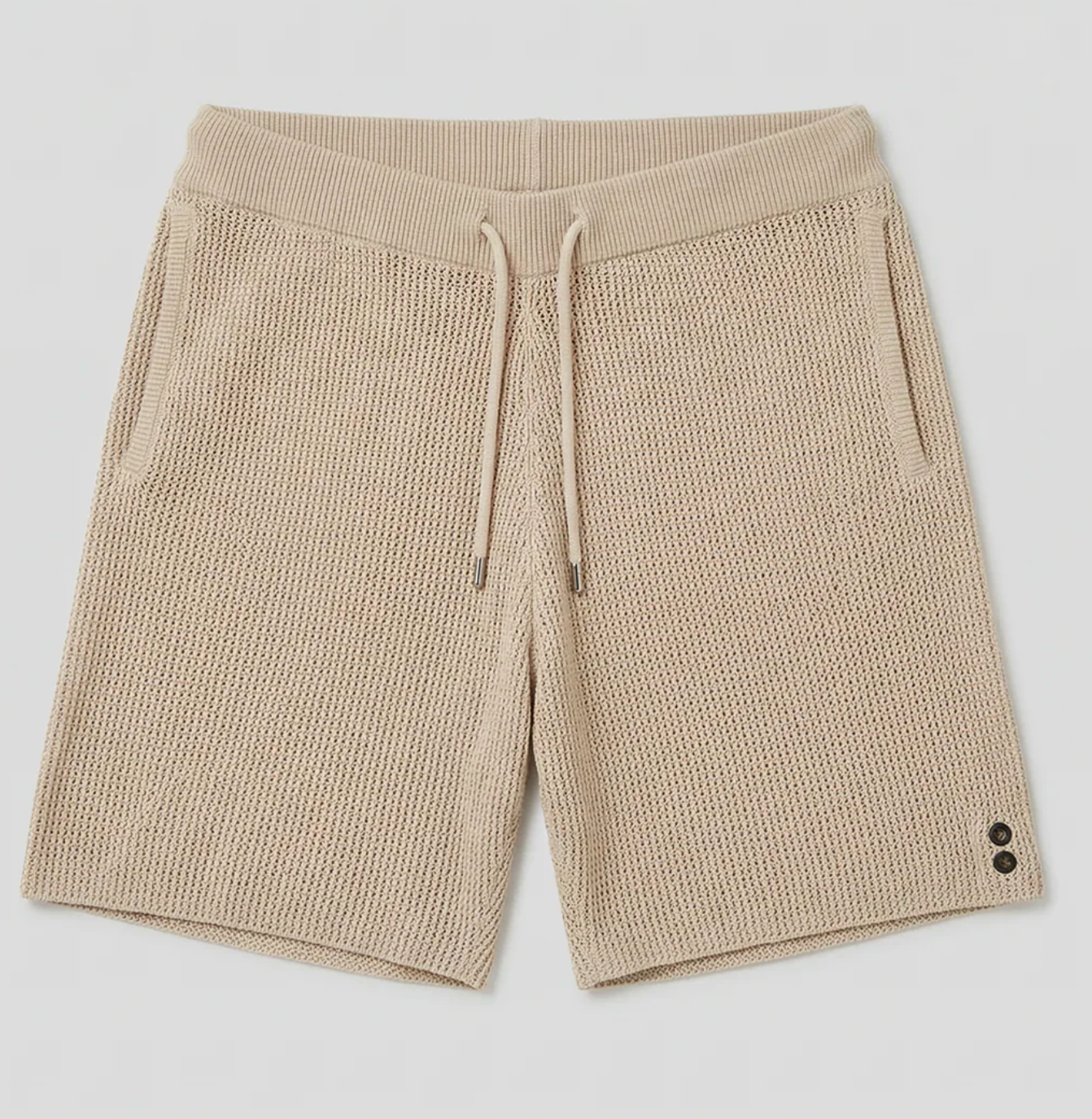 SHORT EN CROCHET DE COTON BIO - RON DORFF X BRIAN ATWOOD