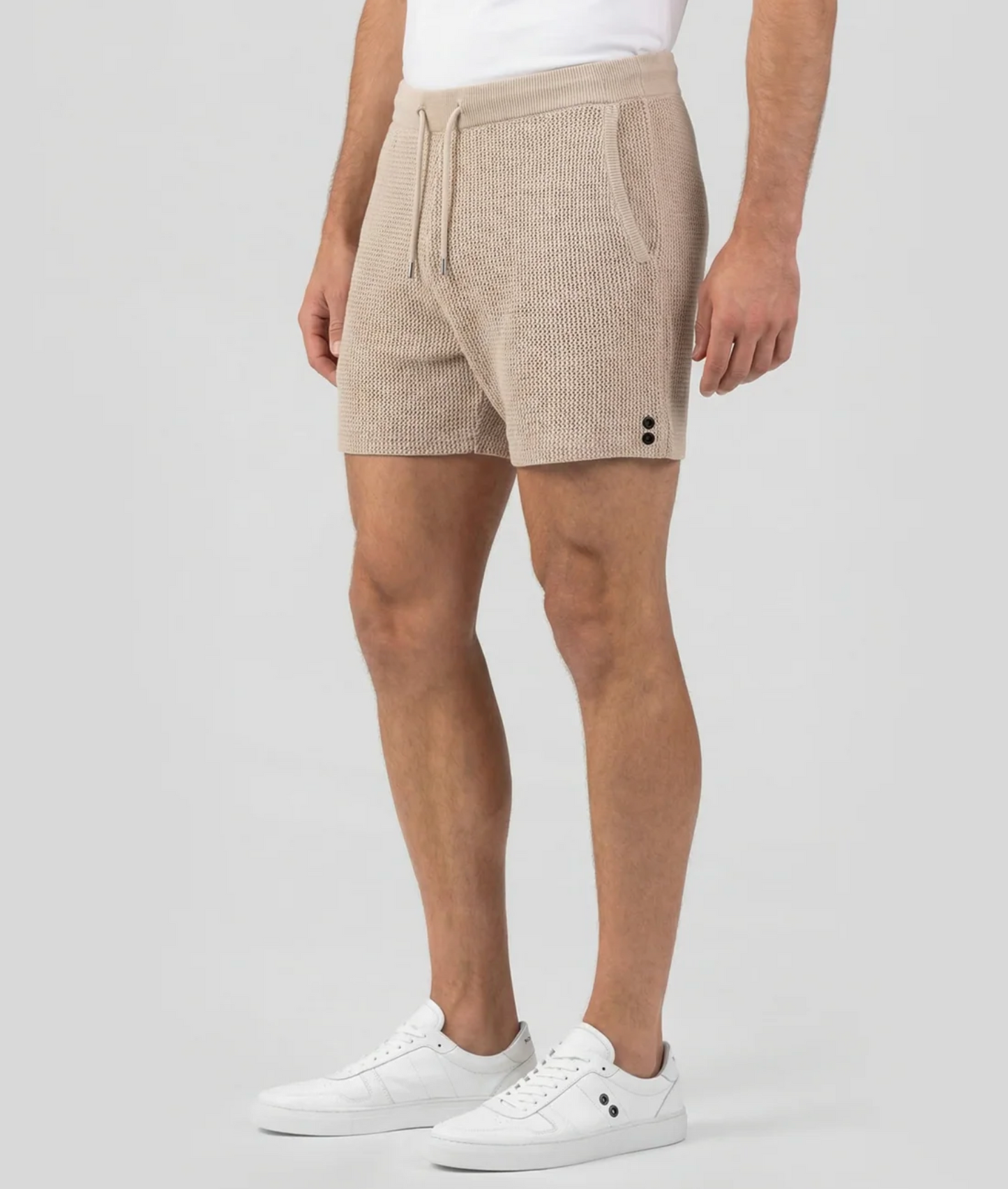 SHORT EN CROCHET DE COTON BIO - RON DORFF X BRIAN ATWOOD