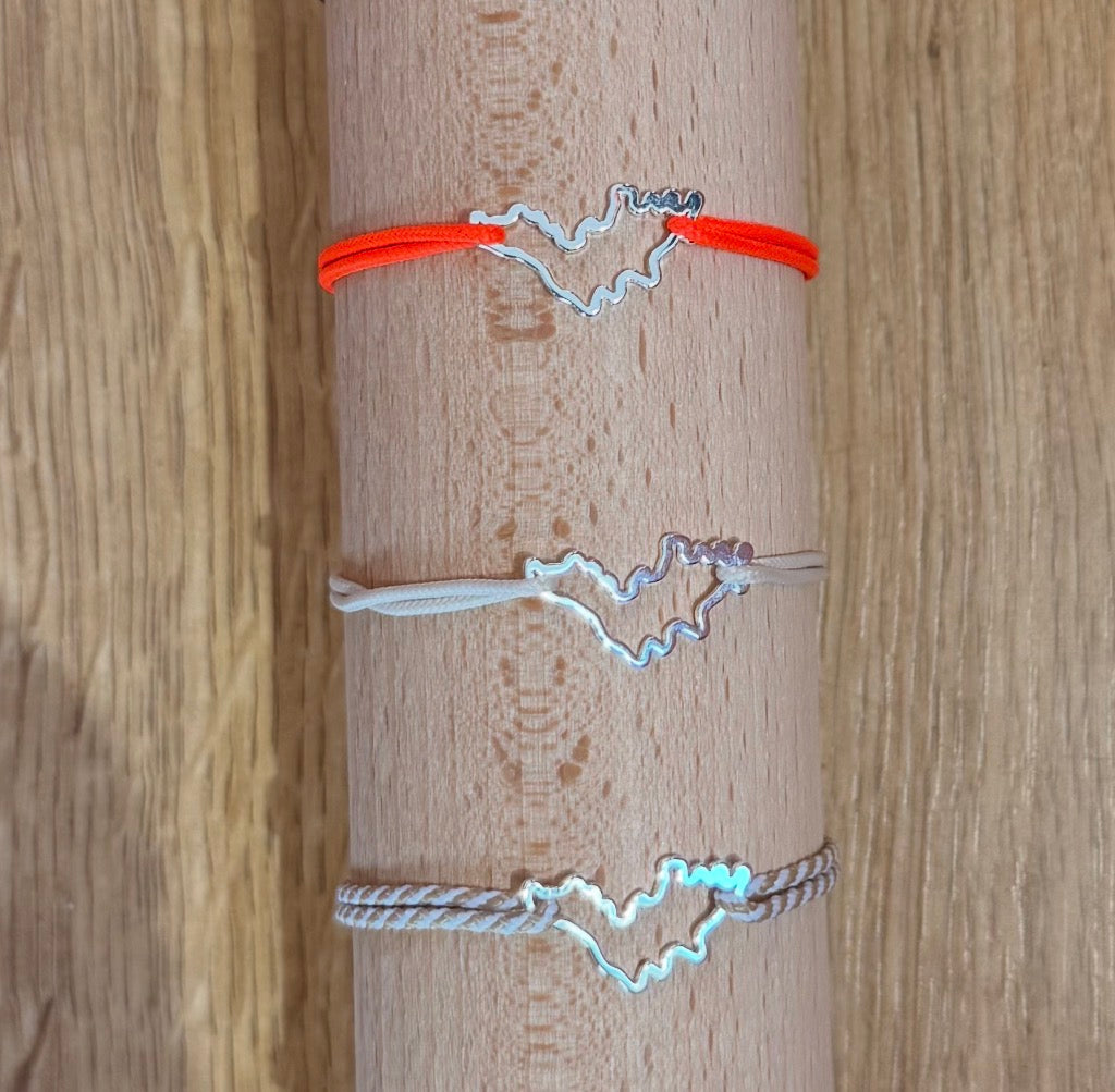 PULSERA DE SAN BARTOLOMÍN PLACA - EL VIENTO FRANCÉS