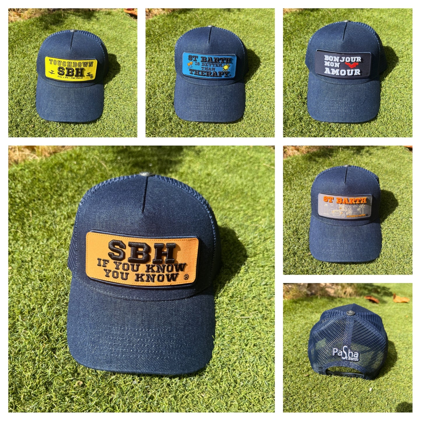 PARCHE DE GORRA DE CAMIONERO VAQUERO + 1 PARCHE - PASHA ST BARTH