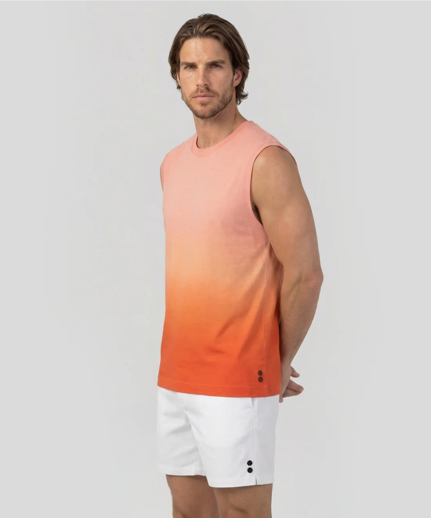 SWEATSHIRT SANS MANCHE EN COTON BIO - RON DORFF X BRIAN ATWOOD