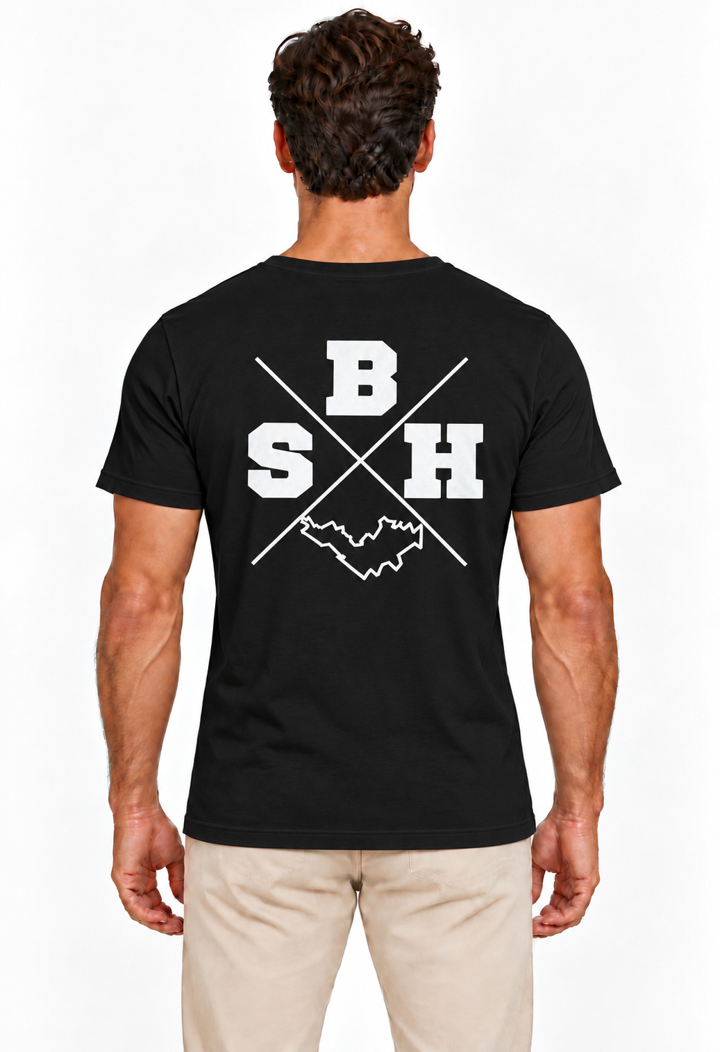 SBH X ®️ MC TS TEE SHIRT WHITE, BLACK OR NAVY - PASHA ST BARTH